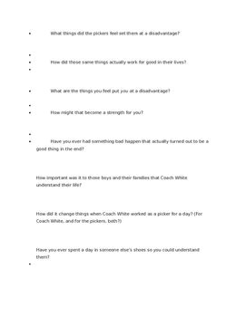 75 Zip This purchase includes 25 short <b>answer</b> <b>questions</b> to complete while watching the movie to keep your students paying attention. . Mcfarland questions and answers